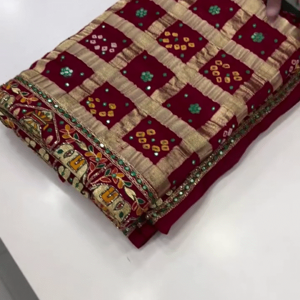 Exquisite Gharchola Saree: A Cultural Masterpiece from Gujarat