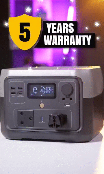 RIVER 2 Max – 512Wh Portable Power Station | Fast Charge, 10-Year Battery Life, Power 11 Devices at Once – Ideal for Outdoor & Home Backup