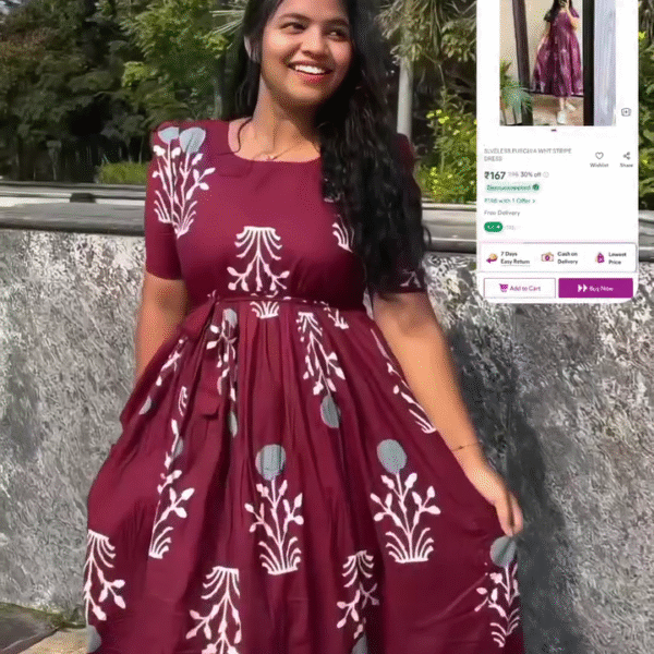 Gorgeous & Affordable Flare Dress – Under ₹199