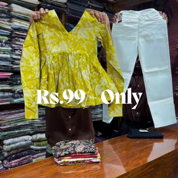 🌟 Trendy Top & Stylish Pants Combo🌟
