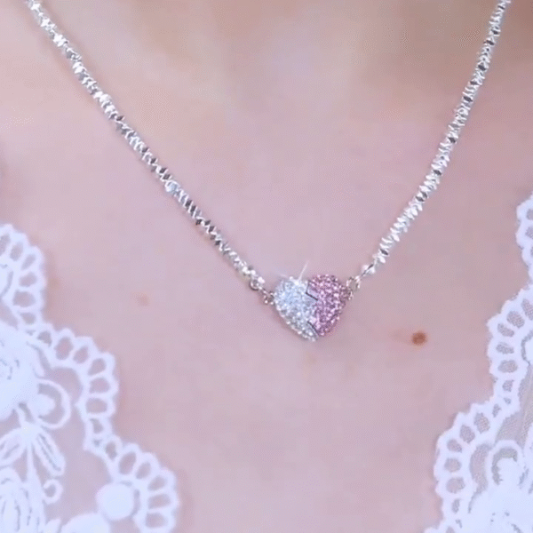 Dual-Tone Sparkling Stone Design for Women